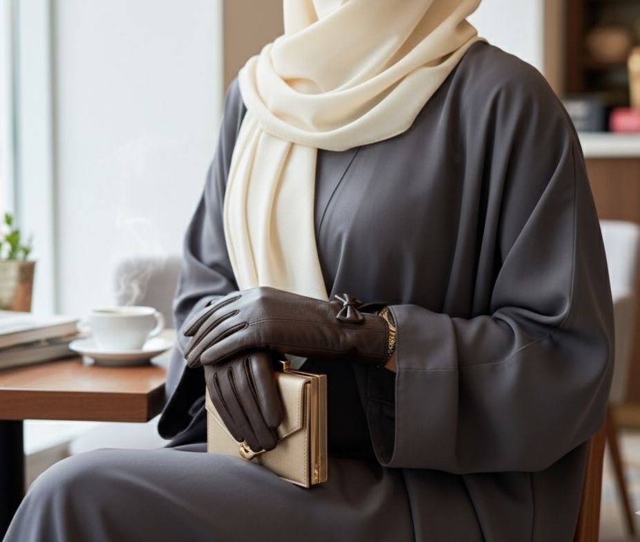 دستکش زنانه چرم طبیعی