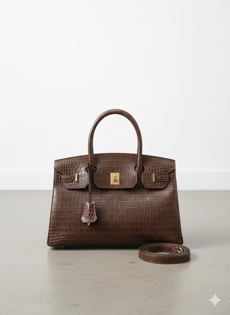 کیف چرم طبیعی هرمس