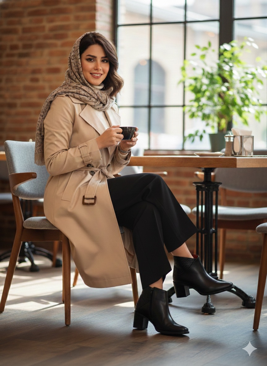 نیم بوت زنانه