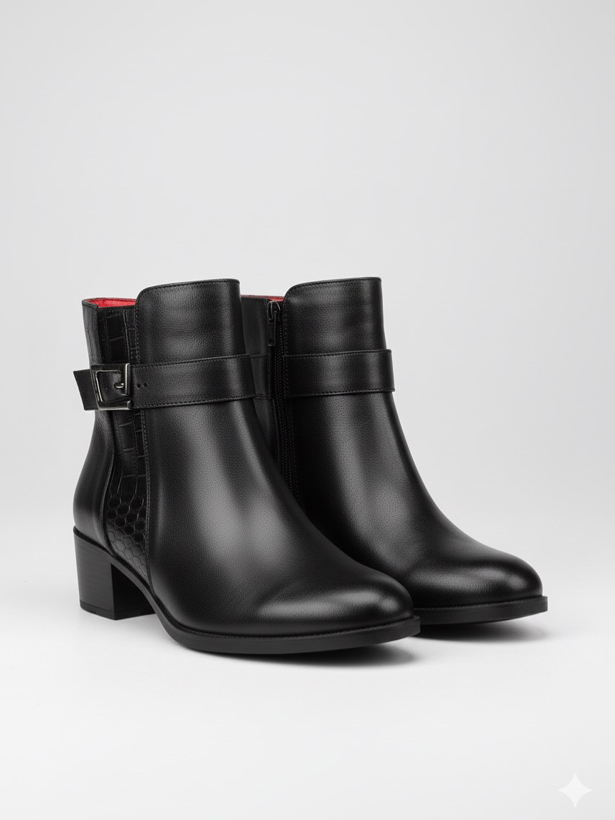 نیم بوت زنانه چرم